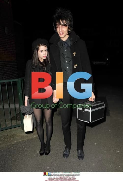 Peaches Geldof leaves Bungalow 8 with Faris Rotter