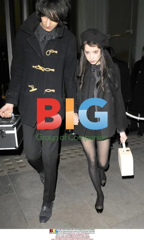 Peaches Geldof Leaves Bungalow 8 with Faris Rotter