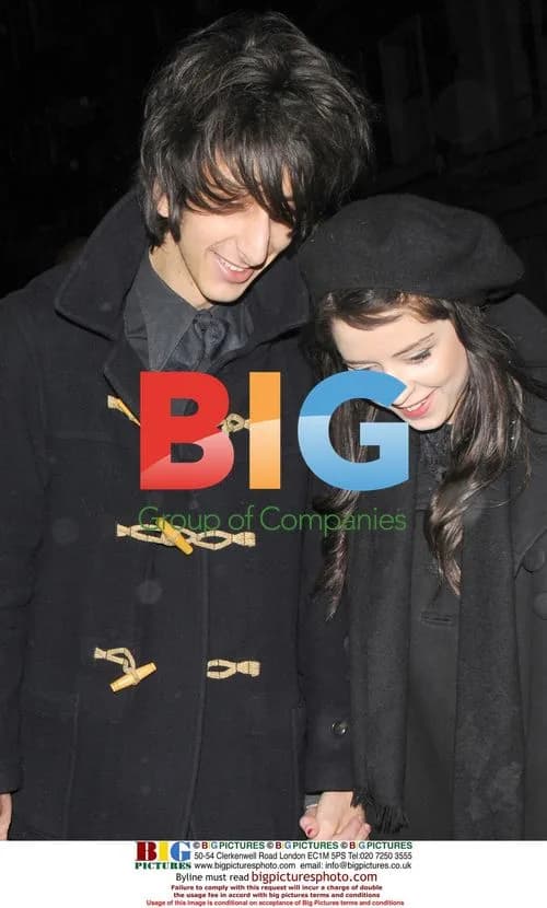 Peaches Geldof Leaving Bungalow 8 with Faris Rotter