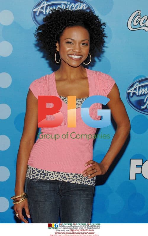 Syesha Mercado at American Idol Top 12 Party
