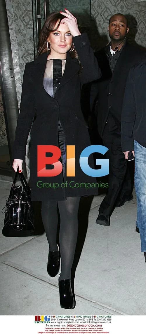 Lindsay Lohan Spotted in NYC