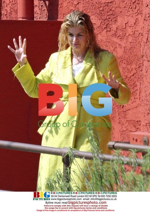 Kirstie Alley at Krimson Salon, LA