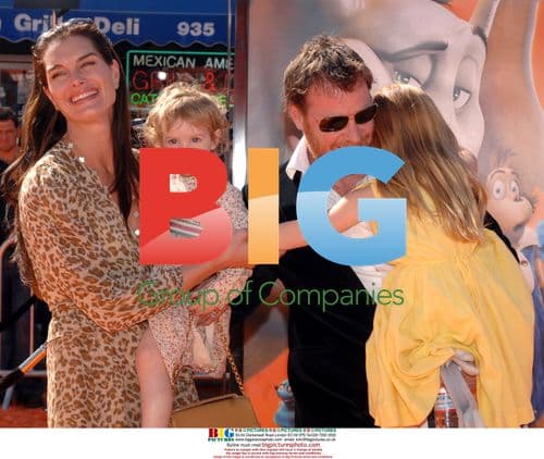 Brooke Shields family at 'Horton Hears a Who!' premiere