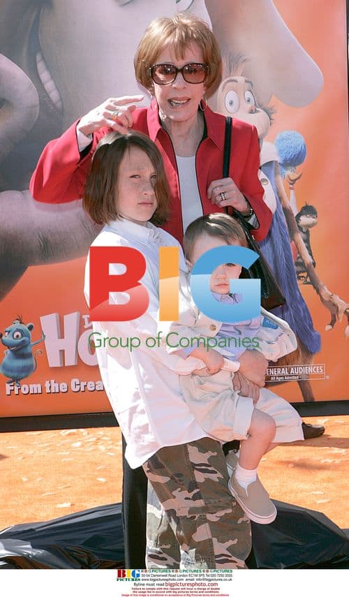 Carol Burnett at Dr. Seuss' Horton Hears a Who! Premiere