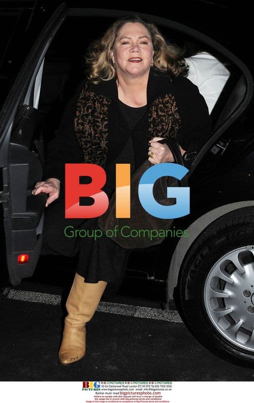 Kathleen Turner Arrives at Tubridy Show in Dublin