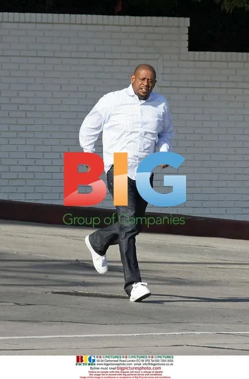Forest Whitaker Jaywalks and Greets Fan on Sunset Blvd.