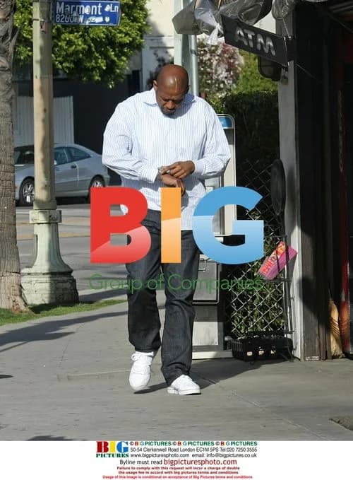 Forest Whitaker Runs Across Sunset Blvd