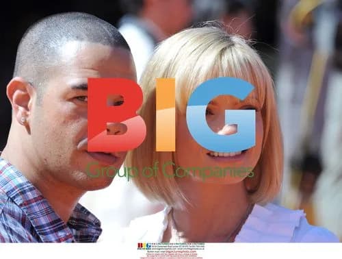 Jaime Pressly and Eric Cubiche at "Horton Hears a Who!" Premiere