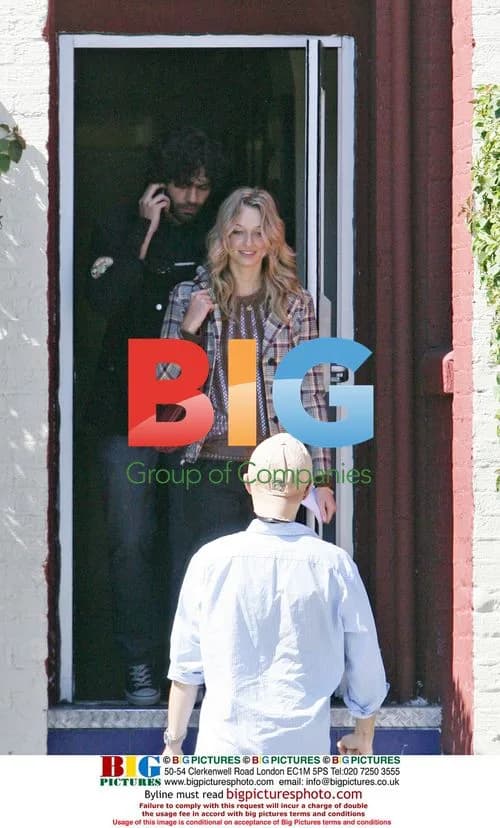 Adrian Grenier and friend at 101 Coffee Shop