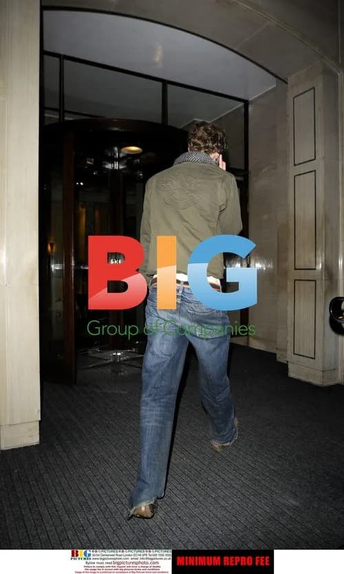 Emma Watson's Mystery Man Arrives at Hotel