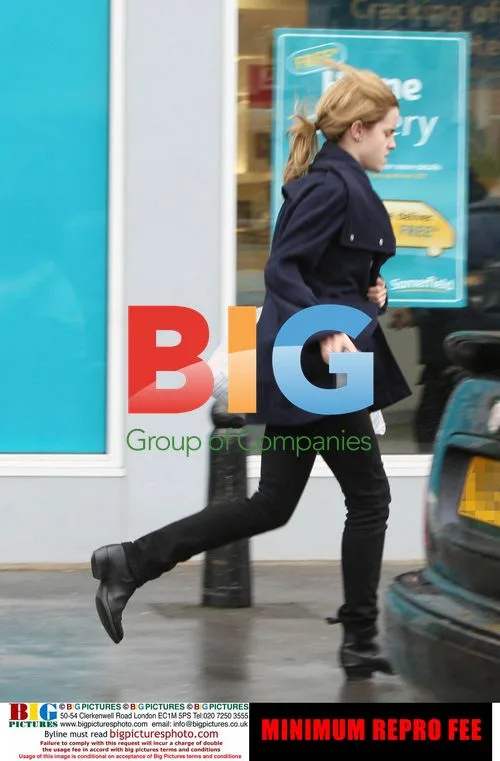 Emma Watson Spotted Shopping in London