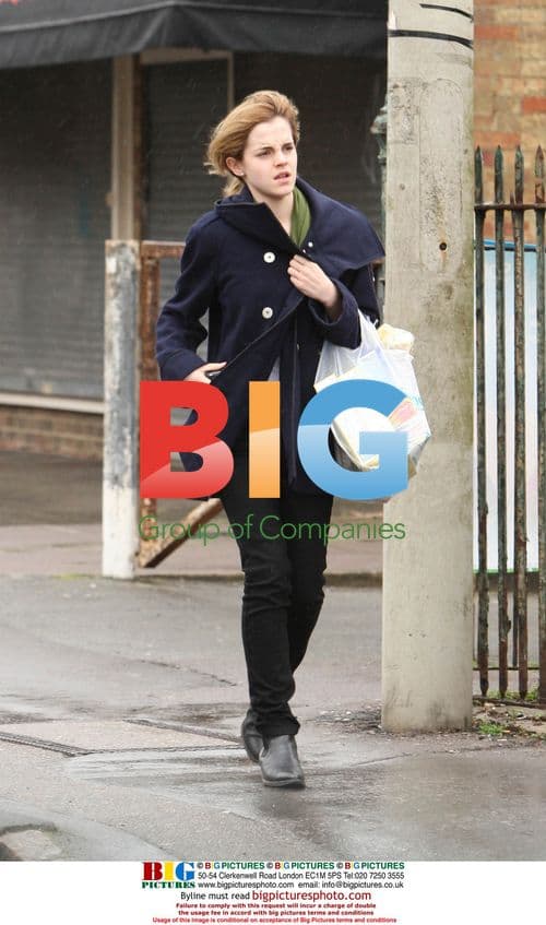 Emma Watson Spotted Shopping in London