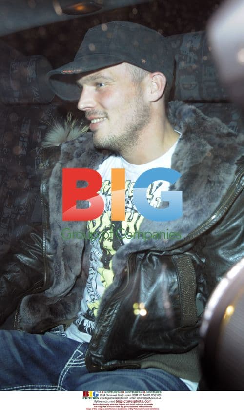 Freddie Ljungberg dines at Cipriani's