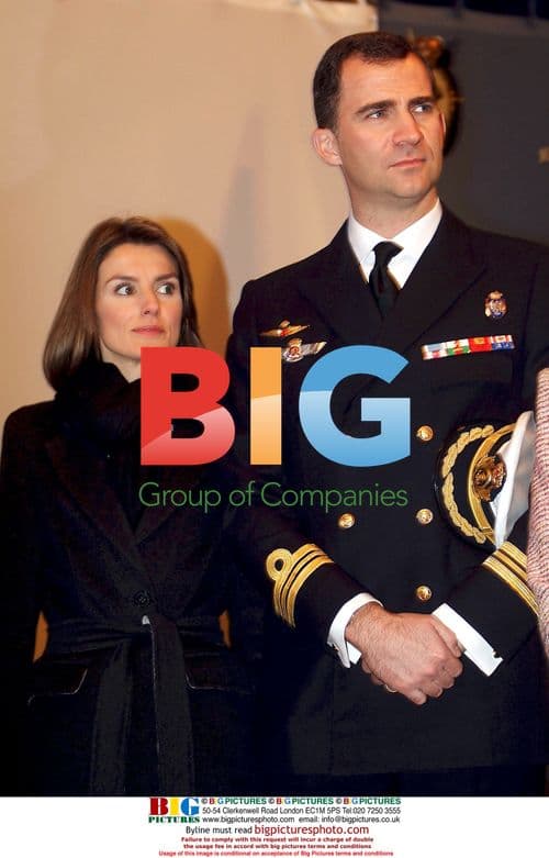 Spanish royals inaugurate ship launch