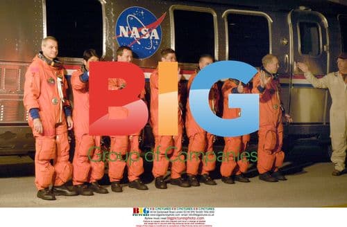 Astronaut Crew Departs for Space Shuttle Endeavour Mission