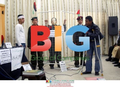 Palestinian children hold mock trial for Ehud Barak