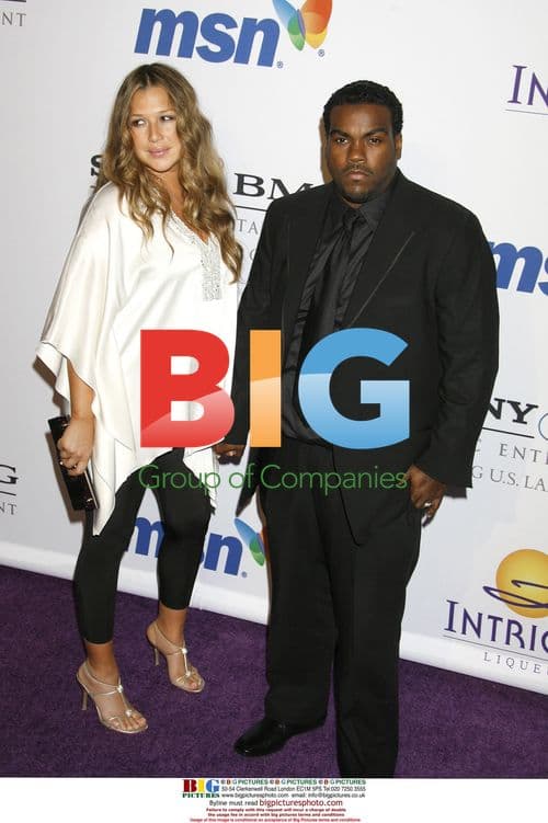 Joy Enriquez-Jerkins and Rodney Jerkins at 2008 Clive Davis Pre-Grammy Party