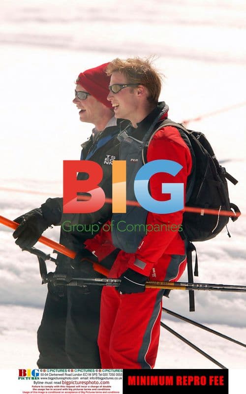 Prince William and Kate Middleton Skiing in Klosters