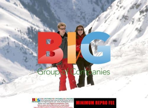 Prince William and Kate Middleton Skiing in Klosters