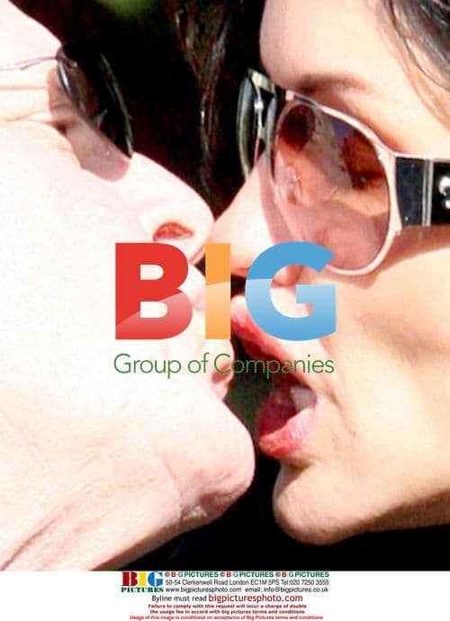 Janice Dickinson Leaving Hotel