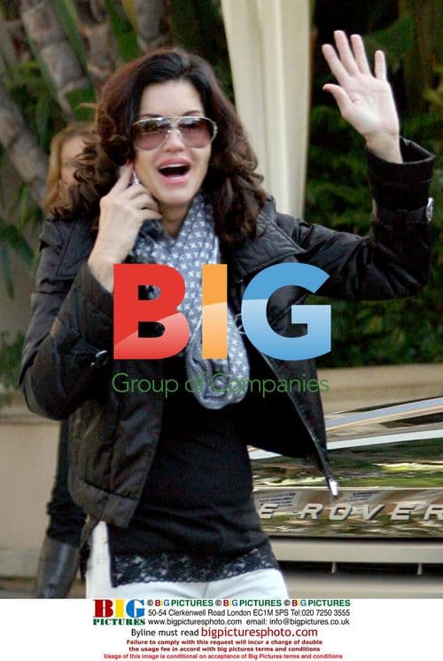 Janice Dickinson with boyfriend Joe in LA