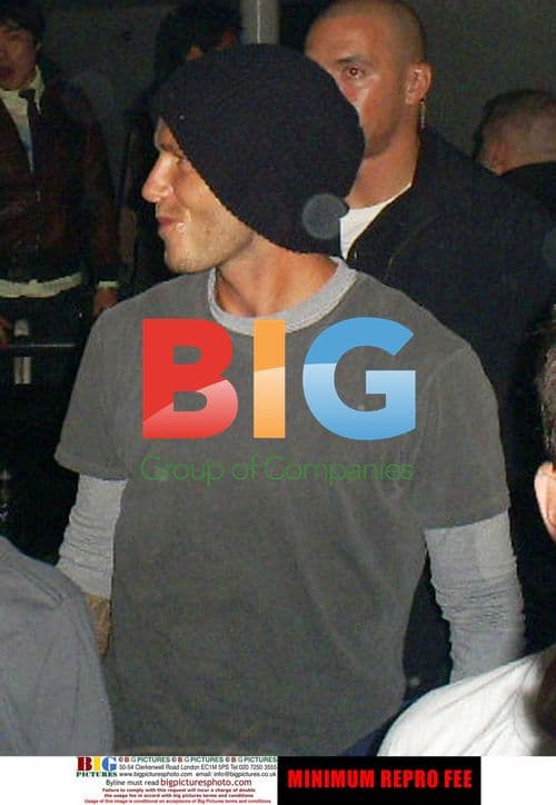 David Beckham Tackled by Blonde in Seoul