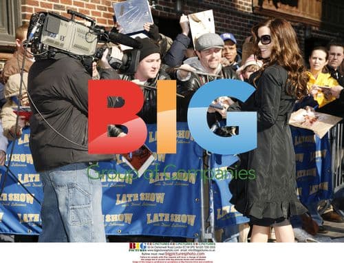 Kate Beckinsale at Late Show with David Letterman