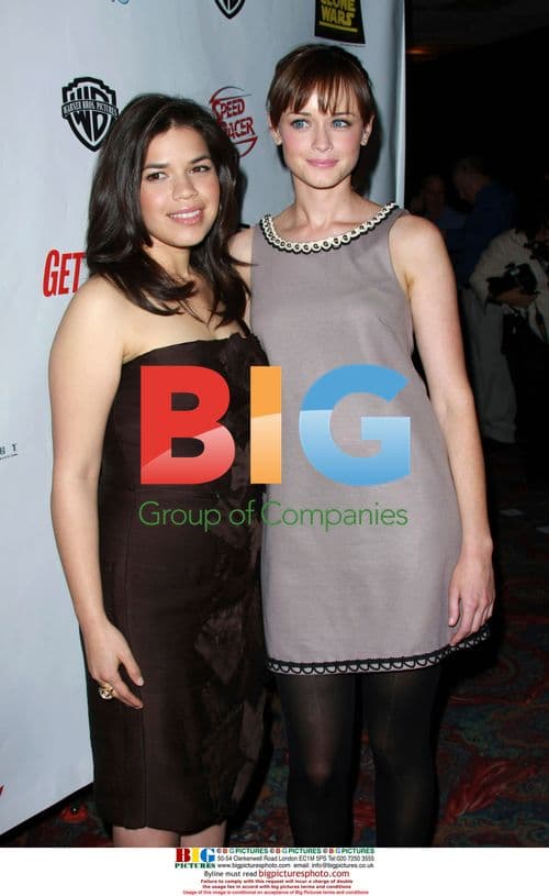 Ferrera and Bledel at Warner Bros Event
