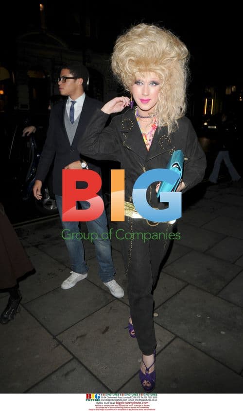 Jodie Harsh arrives at Bungalow 8, London