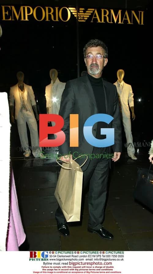 Eddie Jordan at Emporio Armani party