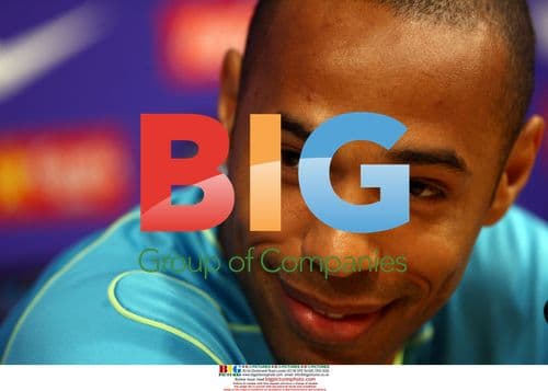 Thierry Henry and Frank Rijkaard