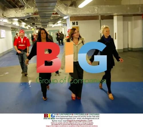 Charlotte Church at Wales-France Rugby Match