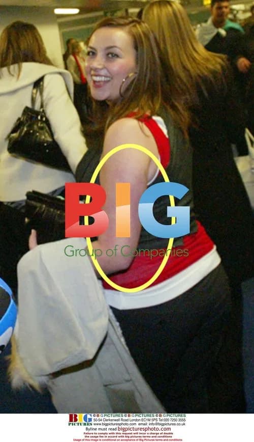Charlotte Church at Wales-France Rugby Match