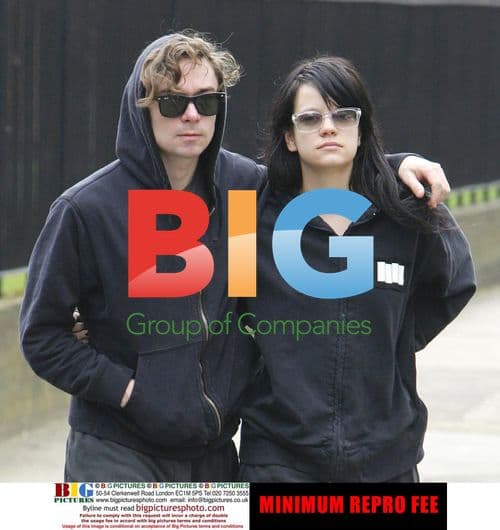 Lily Allen with new love Robertson Furze