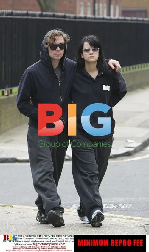 Lily Allen with new love Robertson Furze