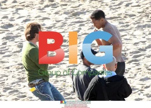 Will Smith on SEVEN POUNDS film set
