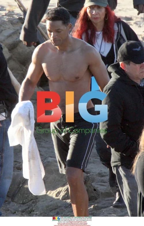 Will Smith on set of 'SEVEN POUNDS'