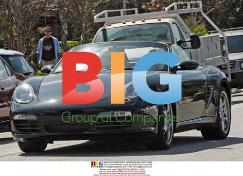 Ashley Tisdale, mom, and dog in Toluca Lake