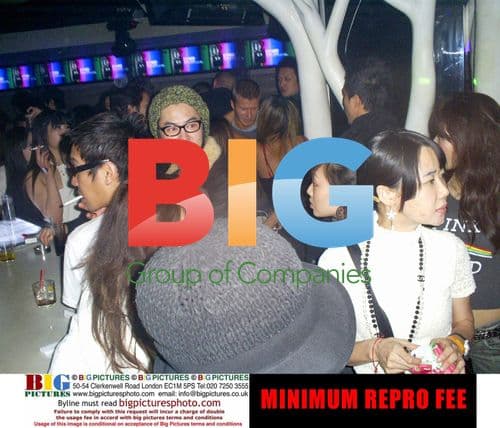 David Beckham tackled by mystery blonde