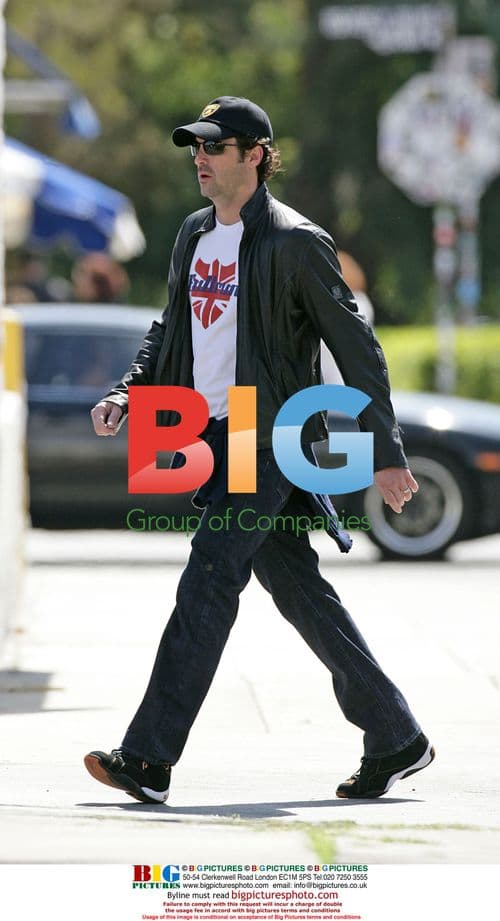 Patrick Dempsey drives classic cars