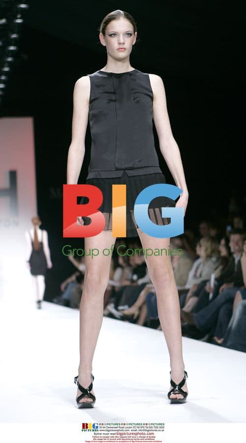 Nicky Hilton Nicholai Runway at Mercedes Fashion Week