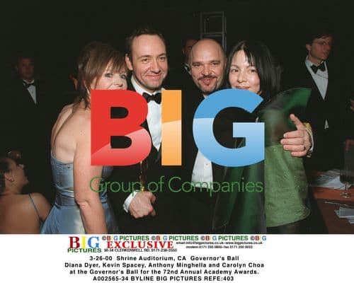 Minghella and others at 72nd Academy Awards