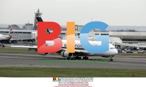 First A380 with Passengers Arrives at Heathrow