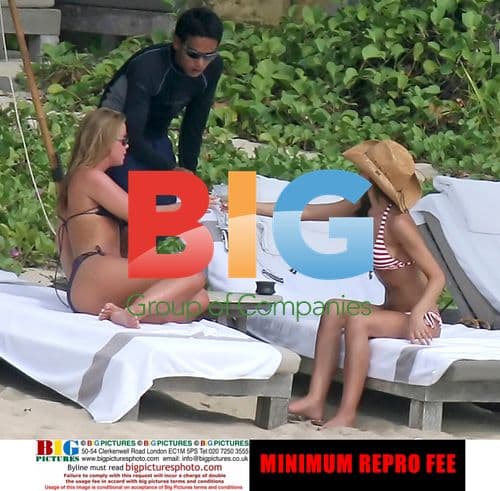 Cheryl Cole Parties in Thailand After Separation