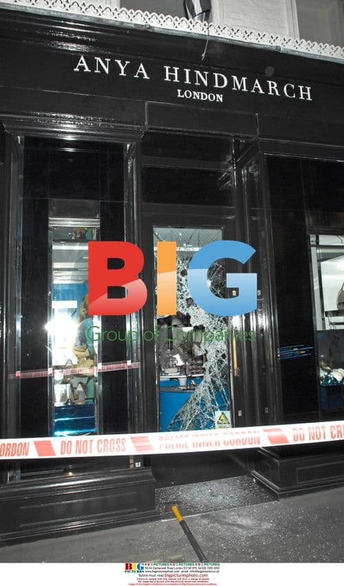 Anya Hindmarch Store Raid in London