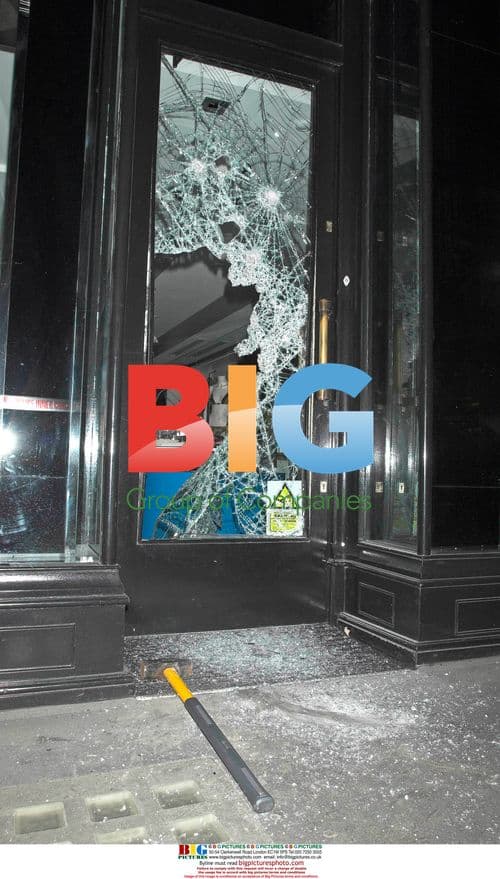 Scooter Gang Raid Anya Hindmarch Store