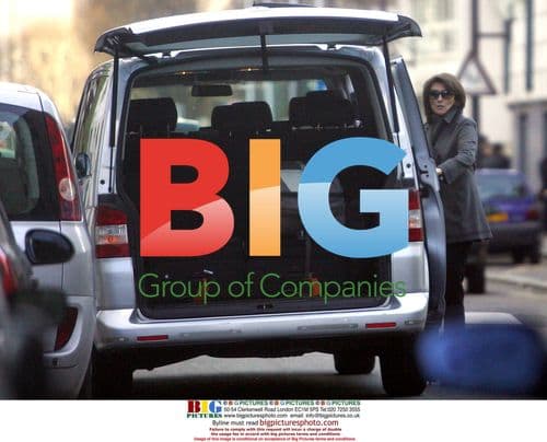 Cecilia Sarkozy leaves apartment with lover