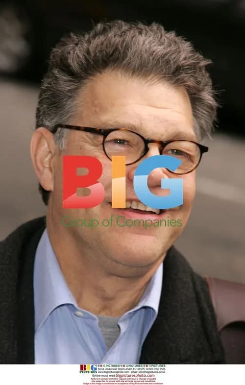 Al Franken arrives for 'The Late Show'