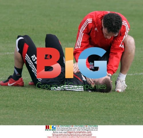 Liverpool FC training ahead of Man Utd match