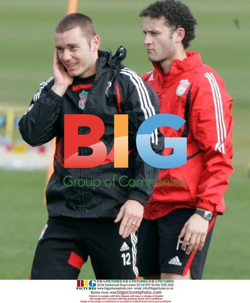 Liverpool FC train ahead of Man Utd match